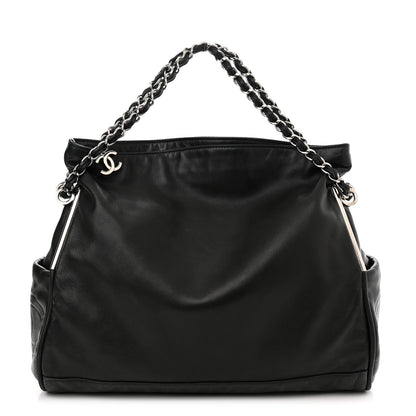 Chanel Lambskin Large Ultimate Soft Tote Black 1 of 10
