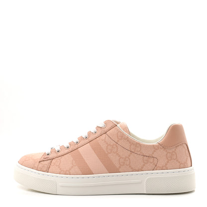Gucci GG Supreme Tonal Web Womens New Ace Sneakers 35.5 Pink 1 of 10
