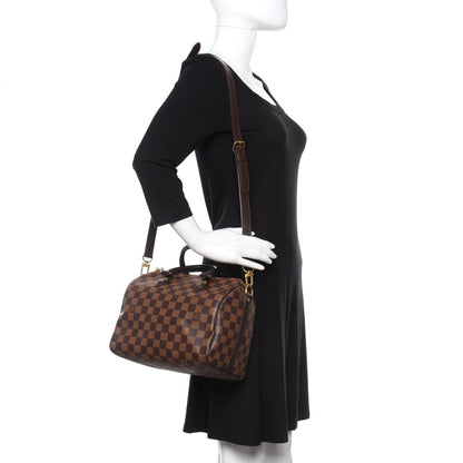 Louis Vuitton Damier Ebene Speedy Bandouliere 25 2 of 14