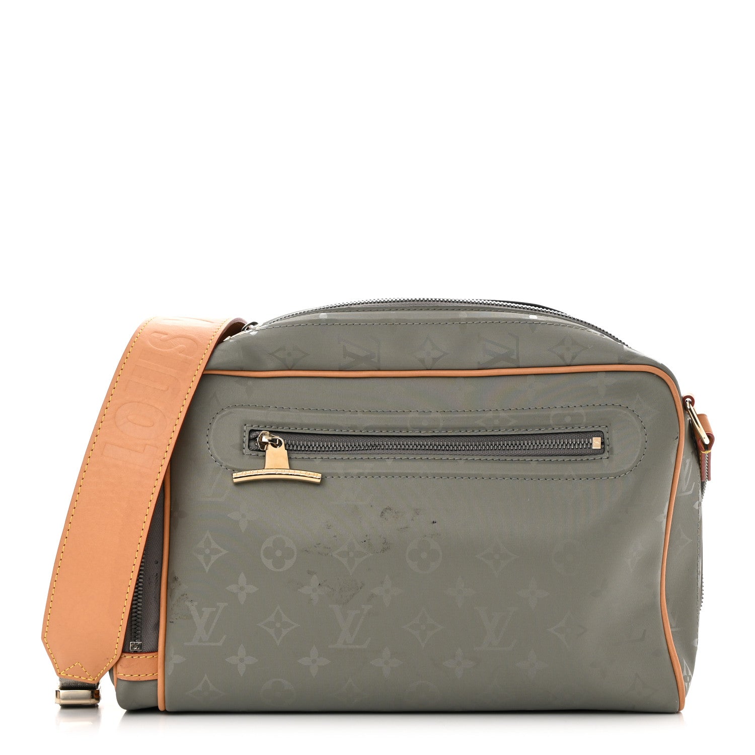 Louis Vuitton Monogram Titanium Camera Bag 1 of 14