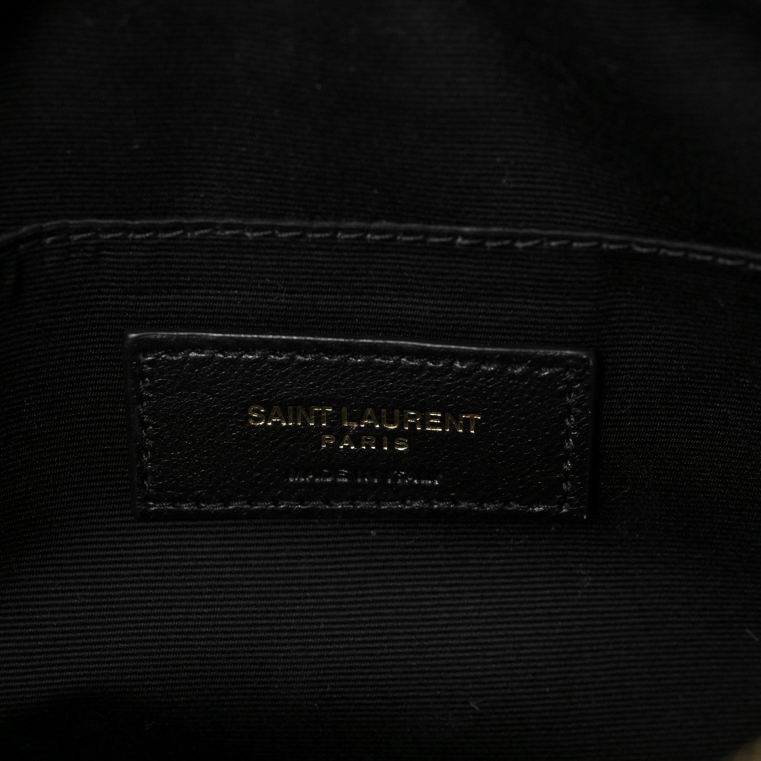 Saint Laurent Calfskin Matelasse Monogram Lou Camera Bag Military Green 6 of 7