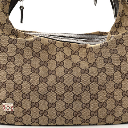 Gucci Monogram Medium Pop Hobo Dark Brown 8 of 13
