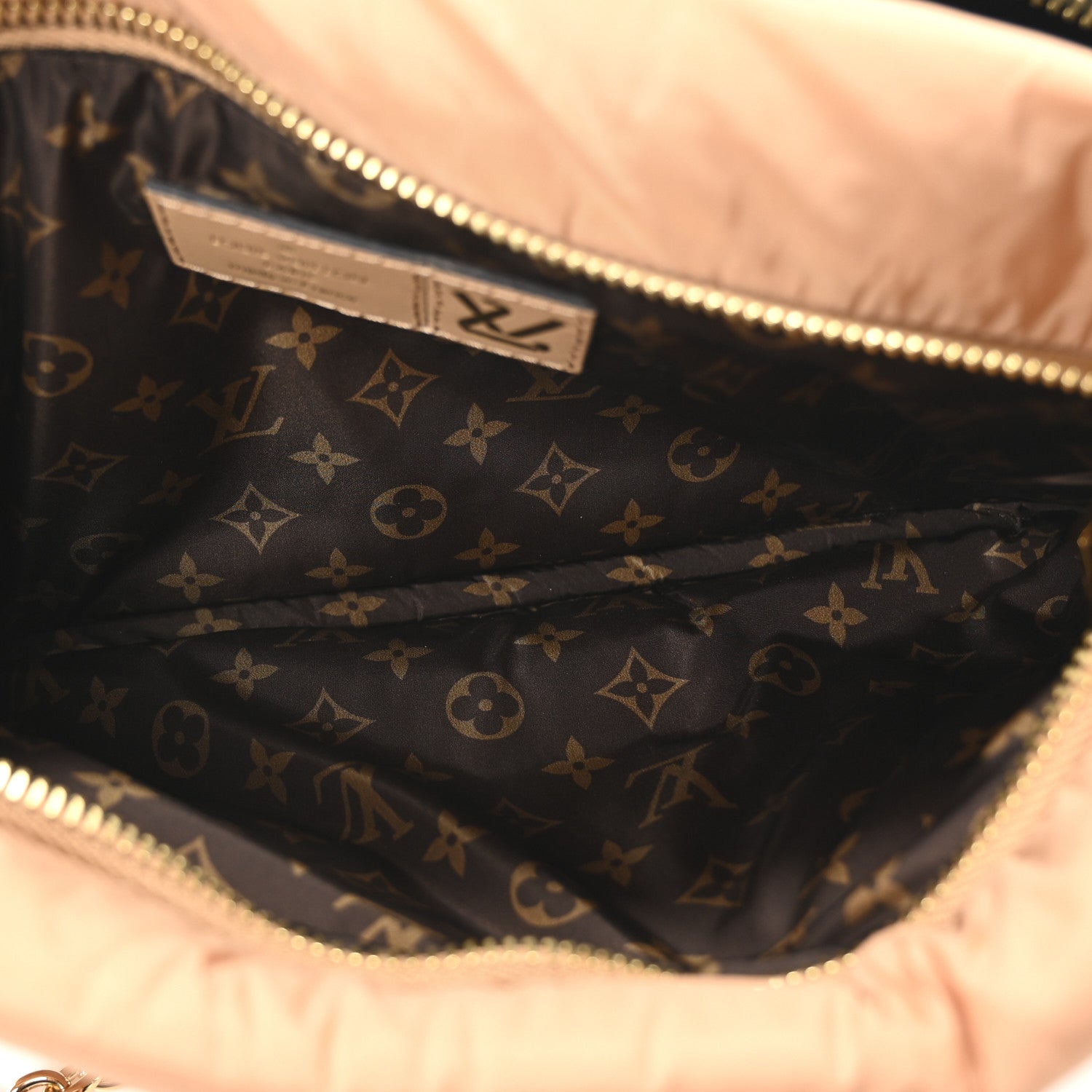 Louis Vuitton Econyl Monogram Pillow Maxi Multi Pochette Accessories Kaki Beige 8 of 12