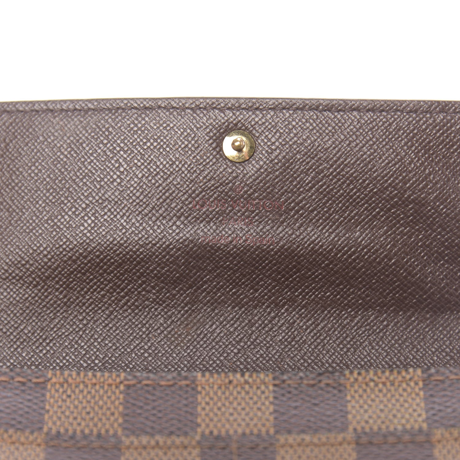 Louis Vuitton Damier Ebene Sarah Wallet 6 of 12