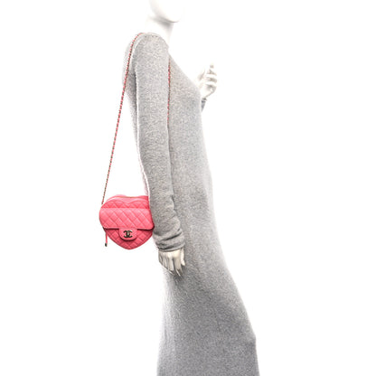Chanel Lambskin Quilted CC In Love Heart Bag Pink 2 of 10