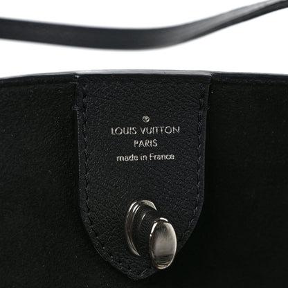 Louis Vuitton Calfskin Lockme Go Tote Black 5 of 9