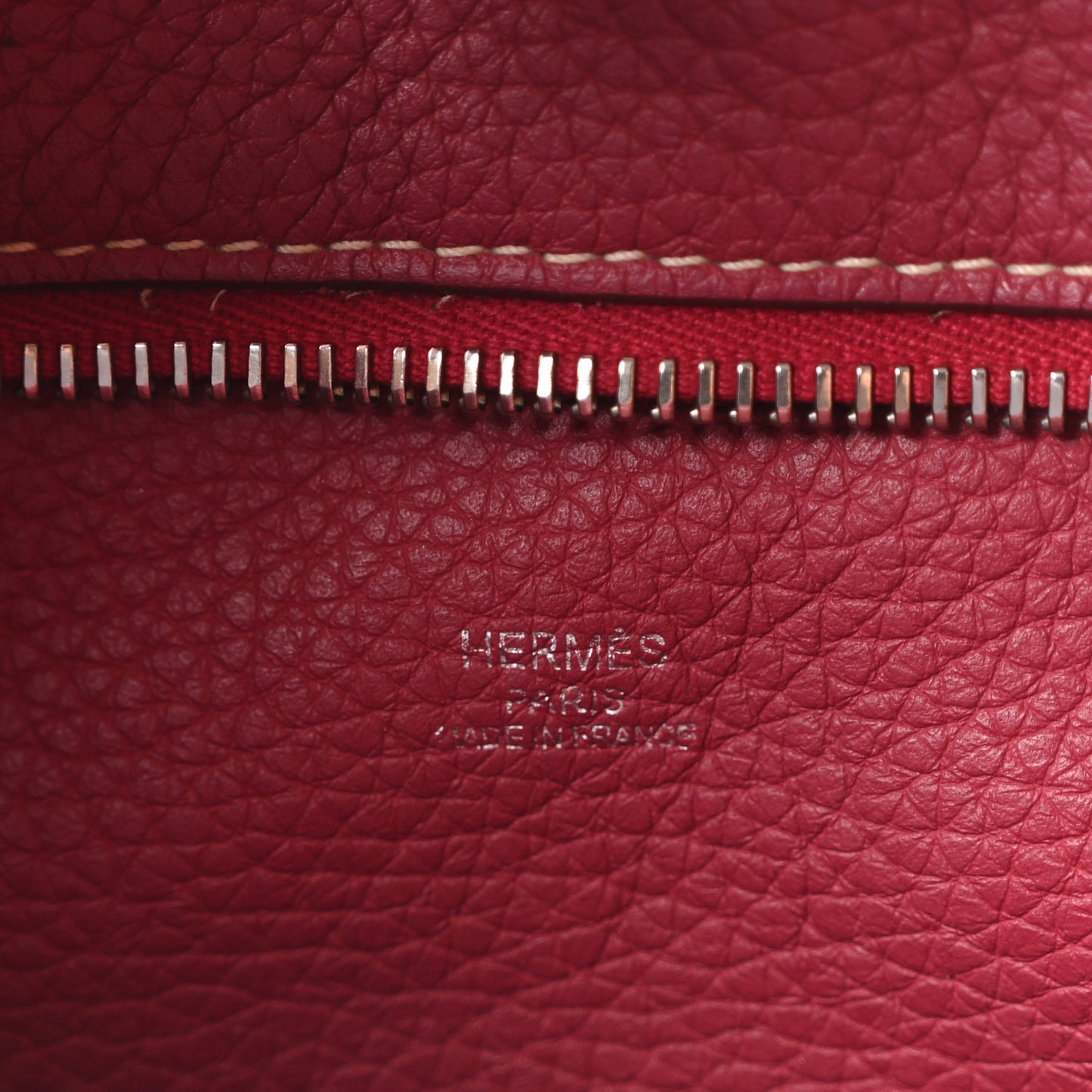 Taurillon Clemence Sac Good News GM Rubis