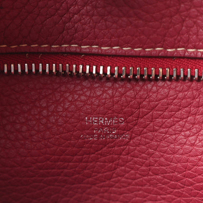Hermes Taurillon Clemence Sac Good News GM Rubis 6 of 10