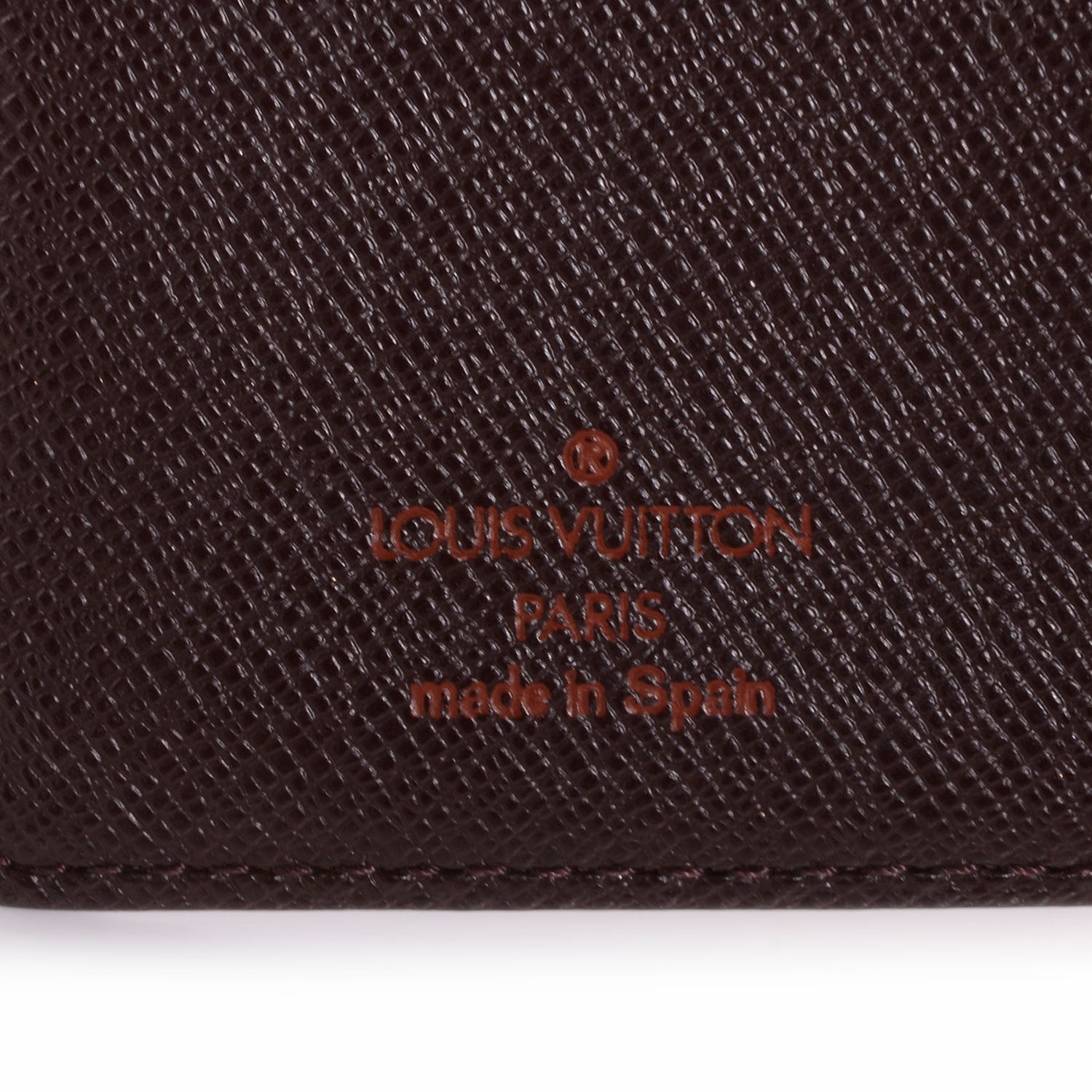 Louis Vuitton Damier Ebene Small Ring Agenda 6 of 7