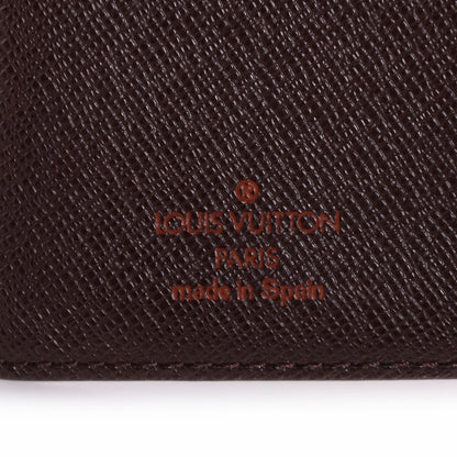 Louis Vuitton Damier Ebene Small Ring Agenda 6 of 7