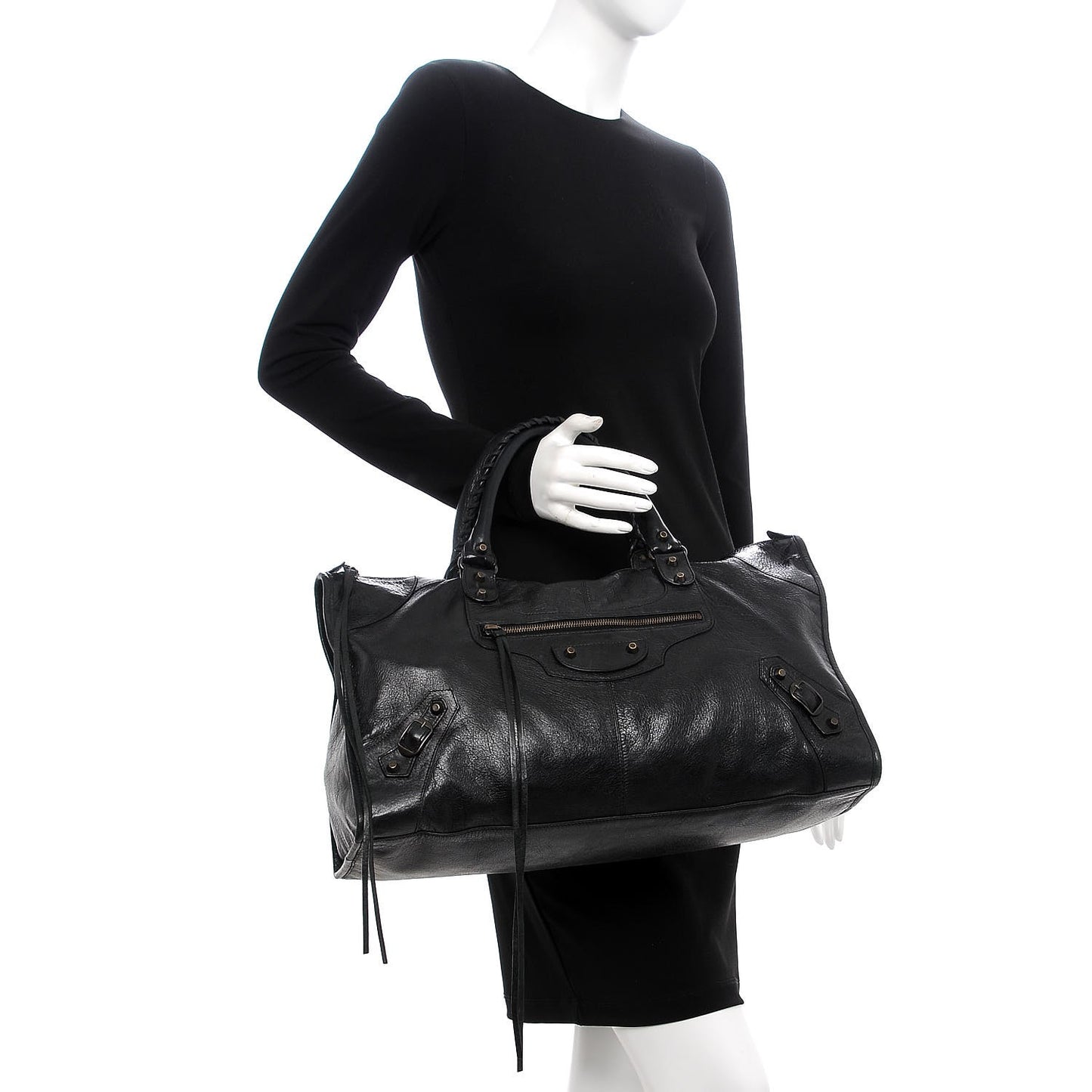 Agneau Classic Hardware Work Black