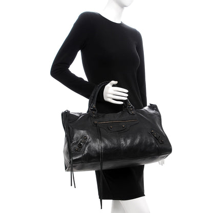 Balenciaga Agneau Classic Hardware Work Black 2 of 7