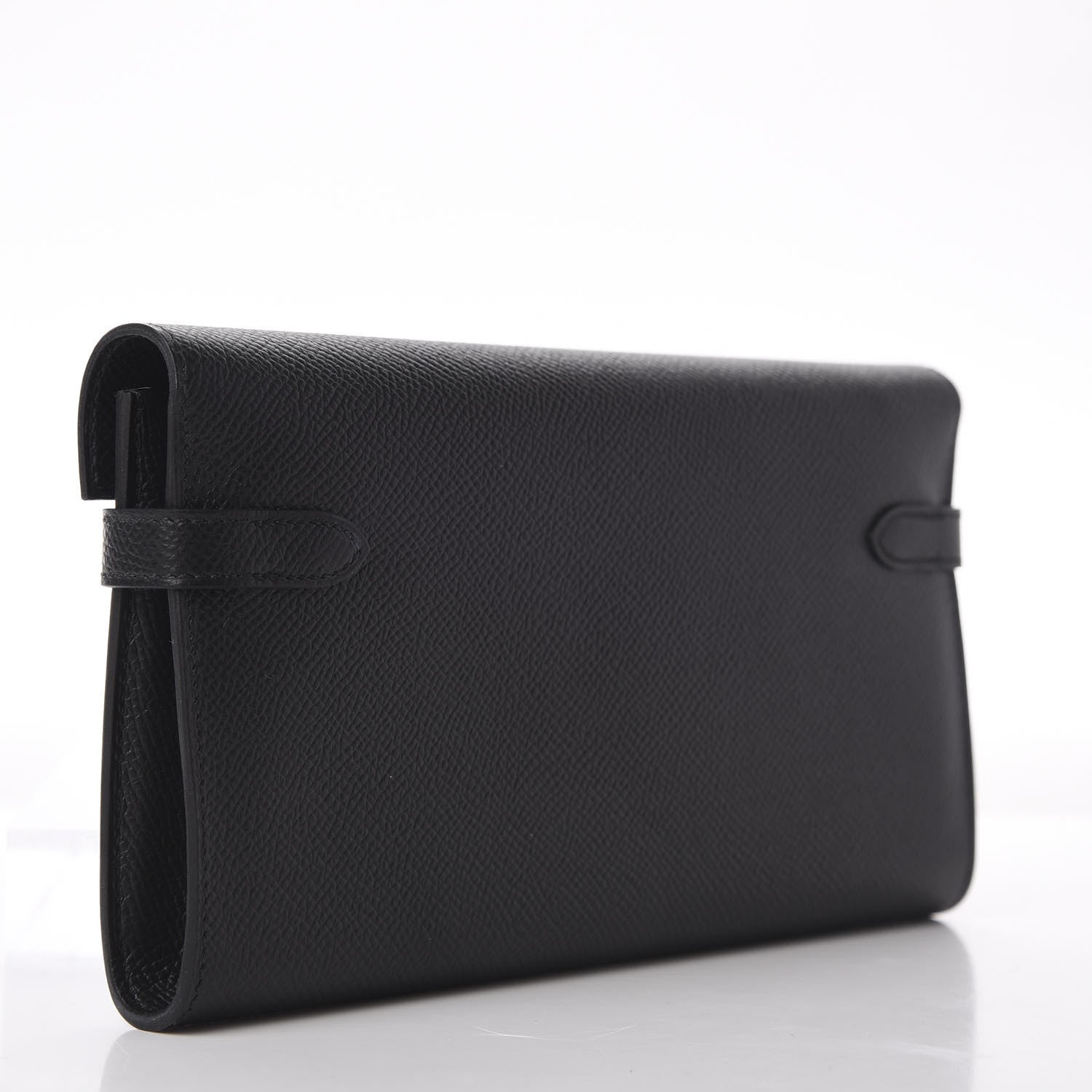 Hermes Epsom Kelly Longue Wallet Black 3 of 10