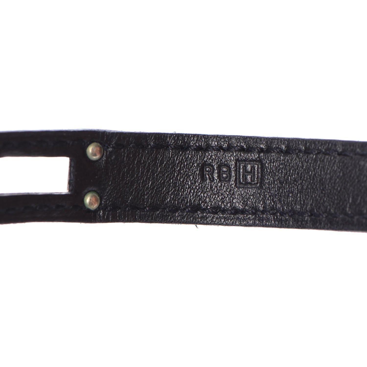 Hermes Swift Kelly Double Tour Bracelet S Black 5 of 6