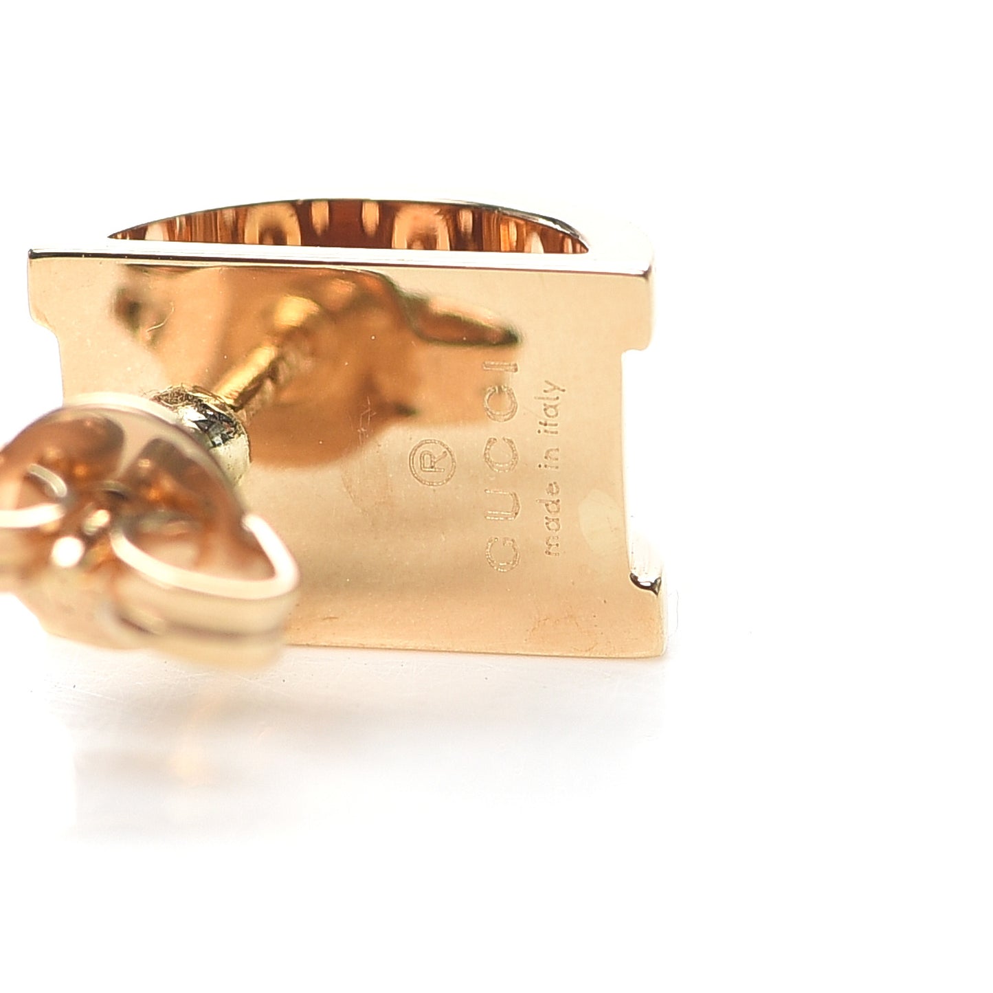 18K Yellow Gold Icon Twirl Earrings