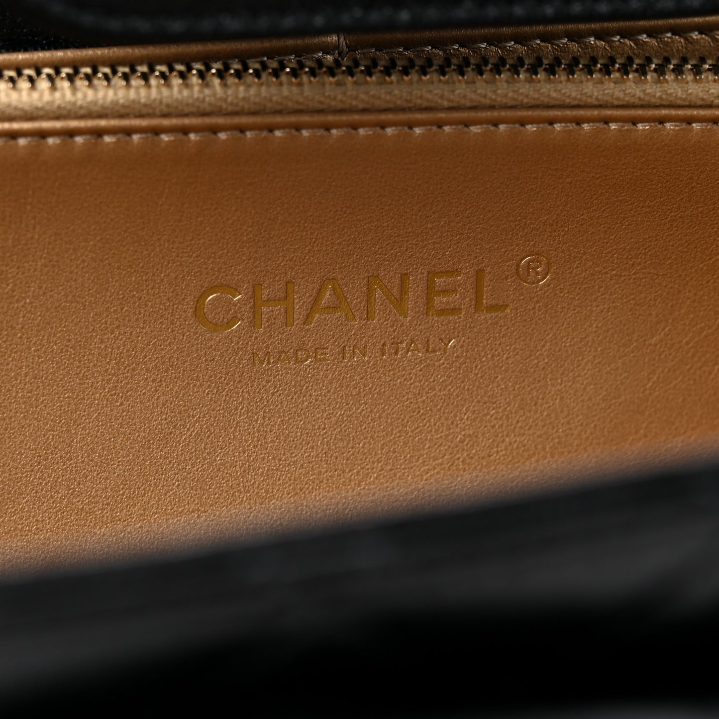 Lambskin Quilted Coco Midnight Clutch Black