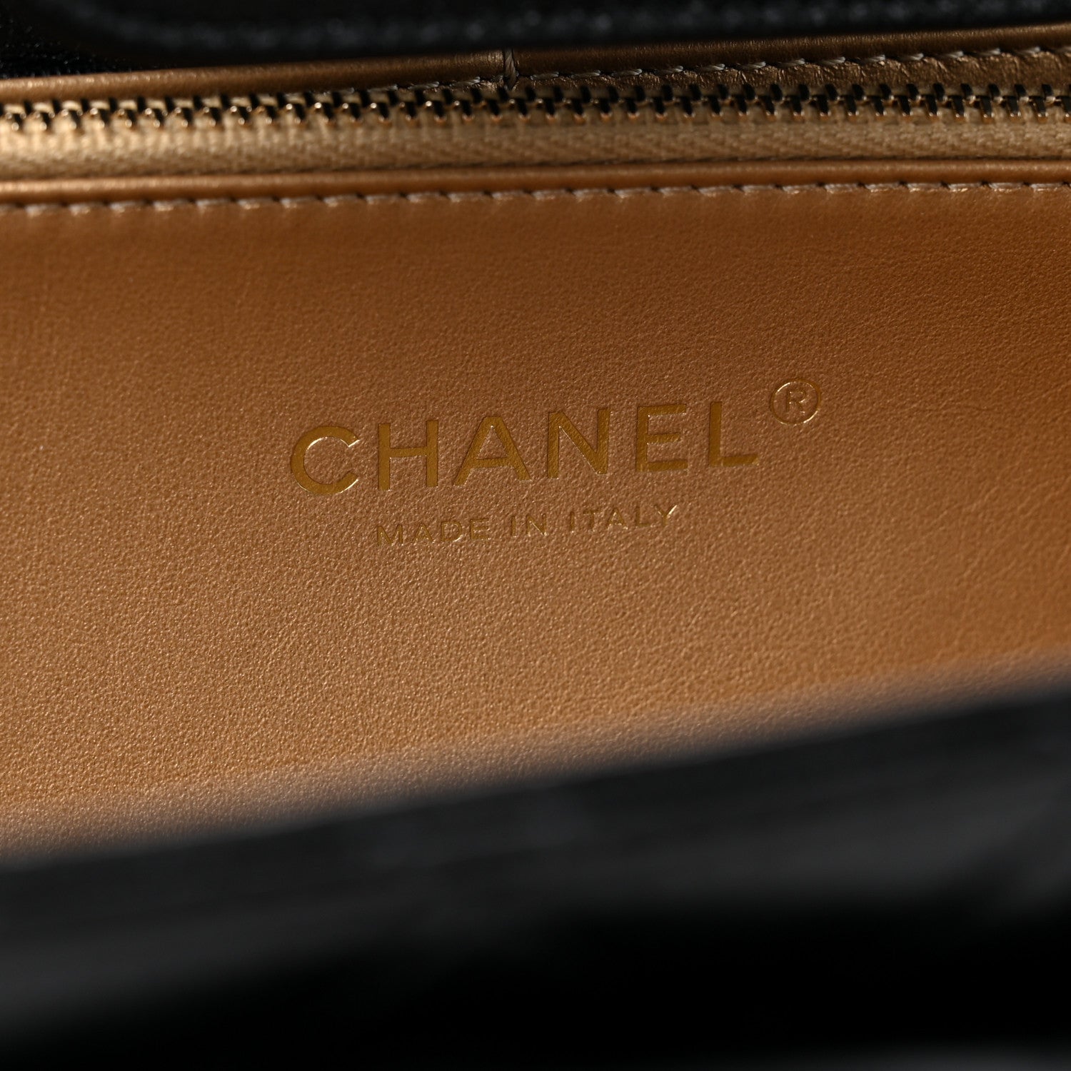 Chanel Lambskin Quilted Coco Midnight Clutch Black 6 of 7