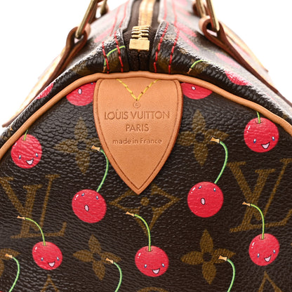 Louis Vuitton LOUIS VUITTON Monogram Cerises Speedy 25 5 of 8