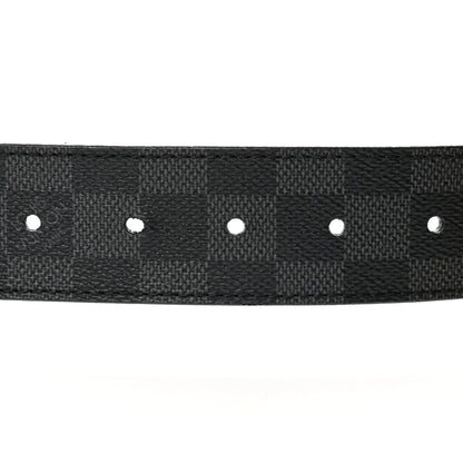 Louis Vuitton Damier Graphite 40mm LV Initiales Belt 95/38 7 of 7