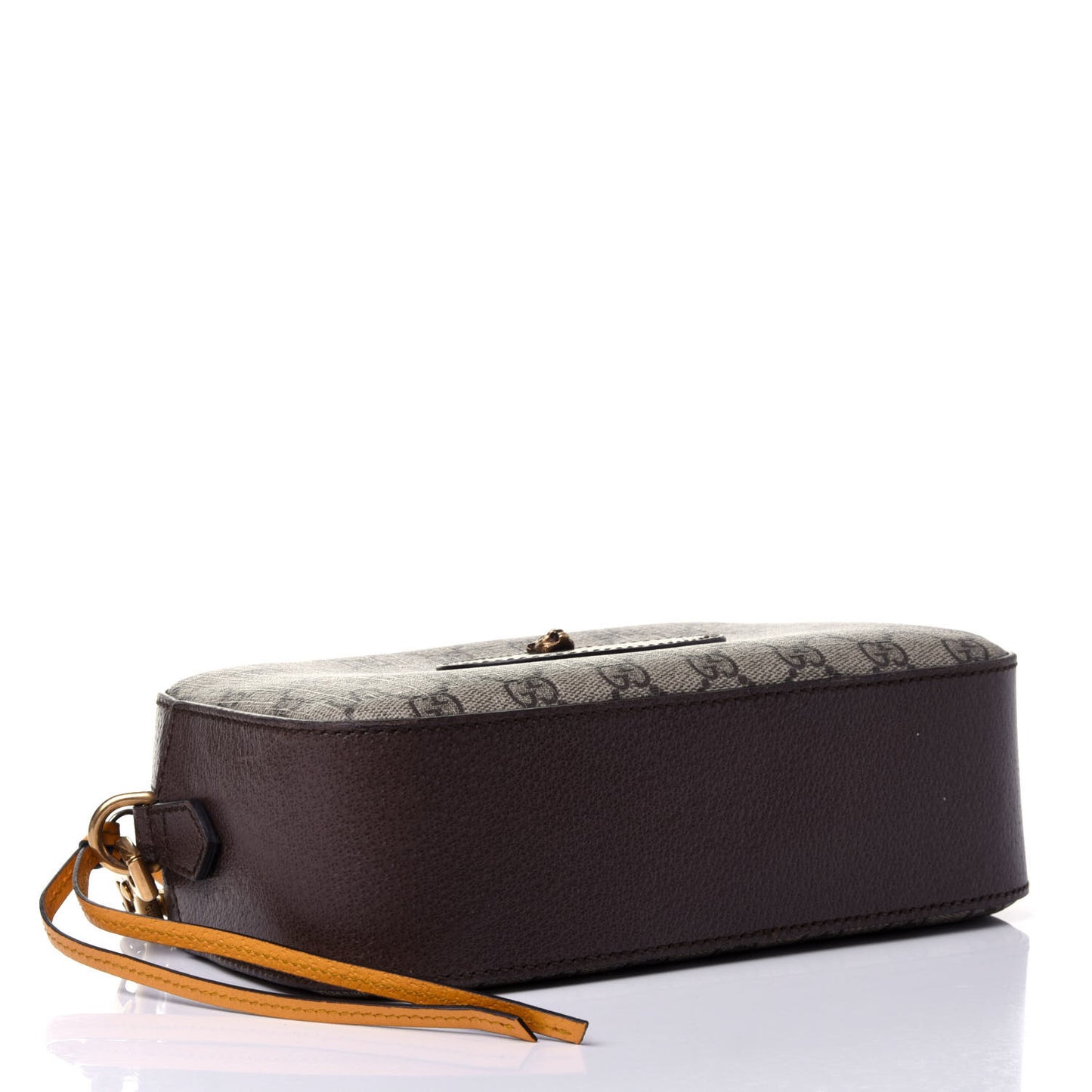 GG Supreme Monogram Web Neo Vintage Shoulder Bag Beige New Acero Crop