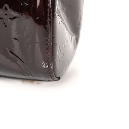 Louis Vuitton Vernis Brea GM Amarante 19 of 37