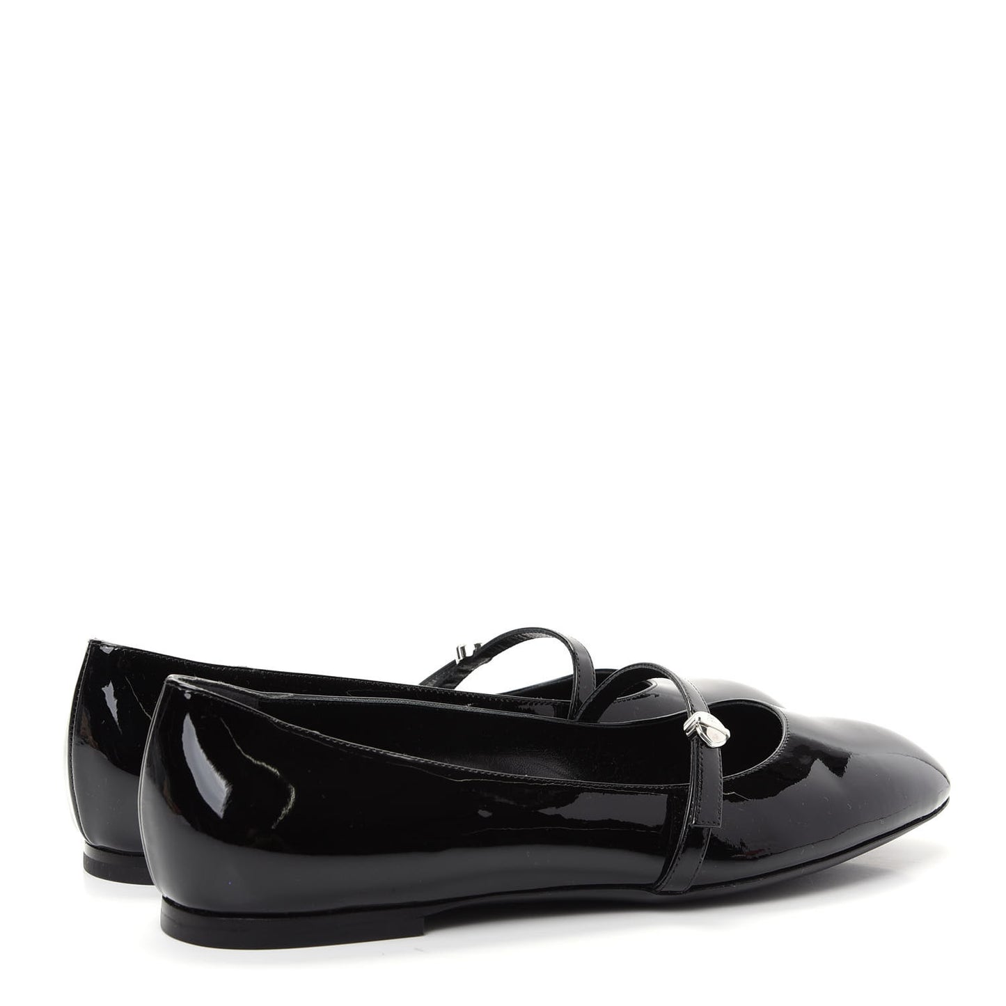 Patent Uniformes Ballet Flats 39 Black