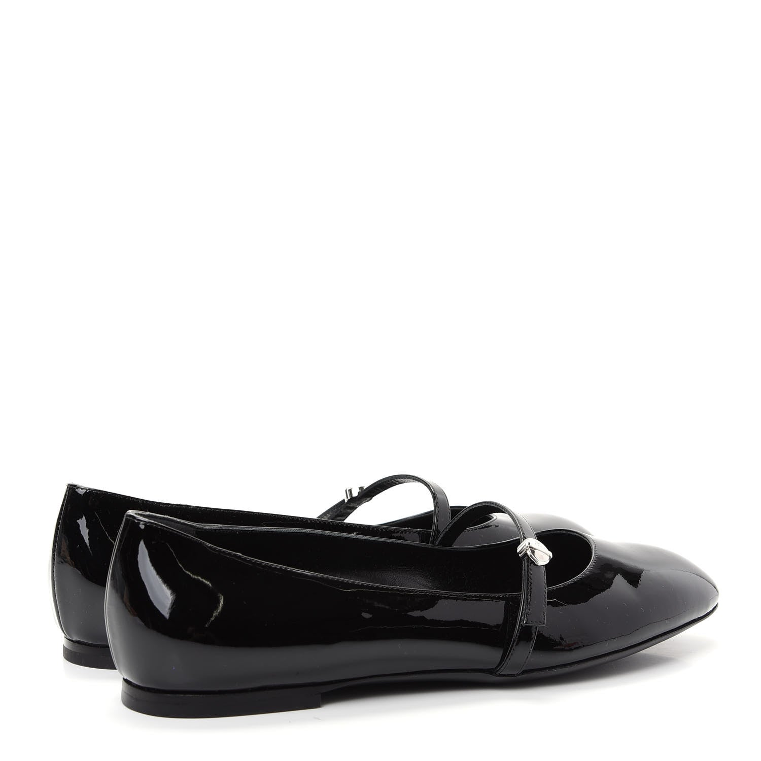 Louis Vuitton Patent Uniformes Ballet Flats 39 Black 4 of 10
