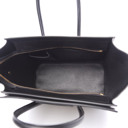 Celine Nubuck Smooth Calfskin Micro Tri-Color Luggage Olive 4 of 11