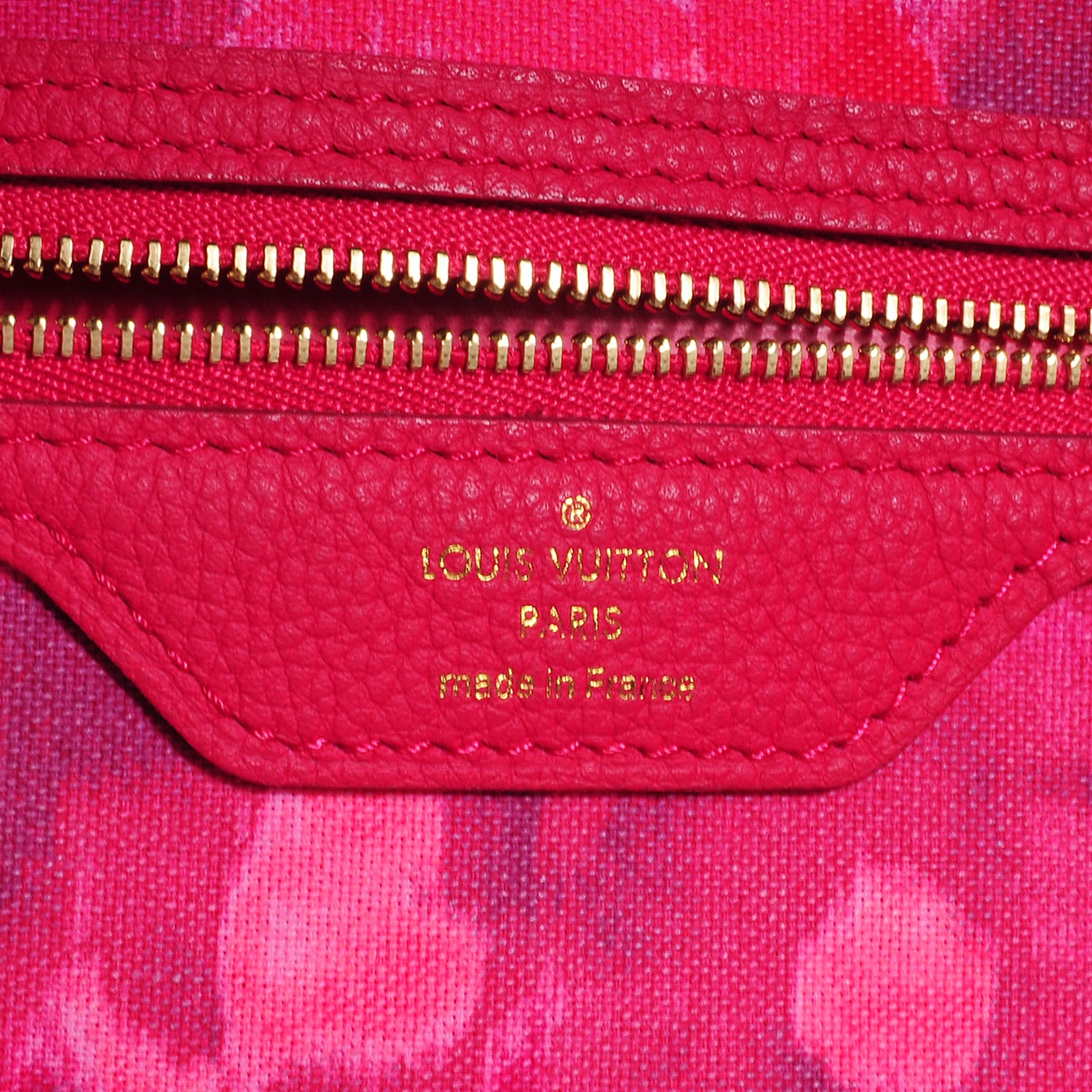 Louis Vuitton Monogram Articles de Voyage Ikat Neverfull GM Rose Indien 6 of 7