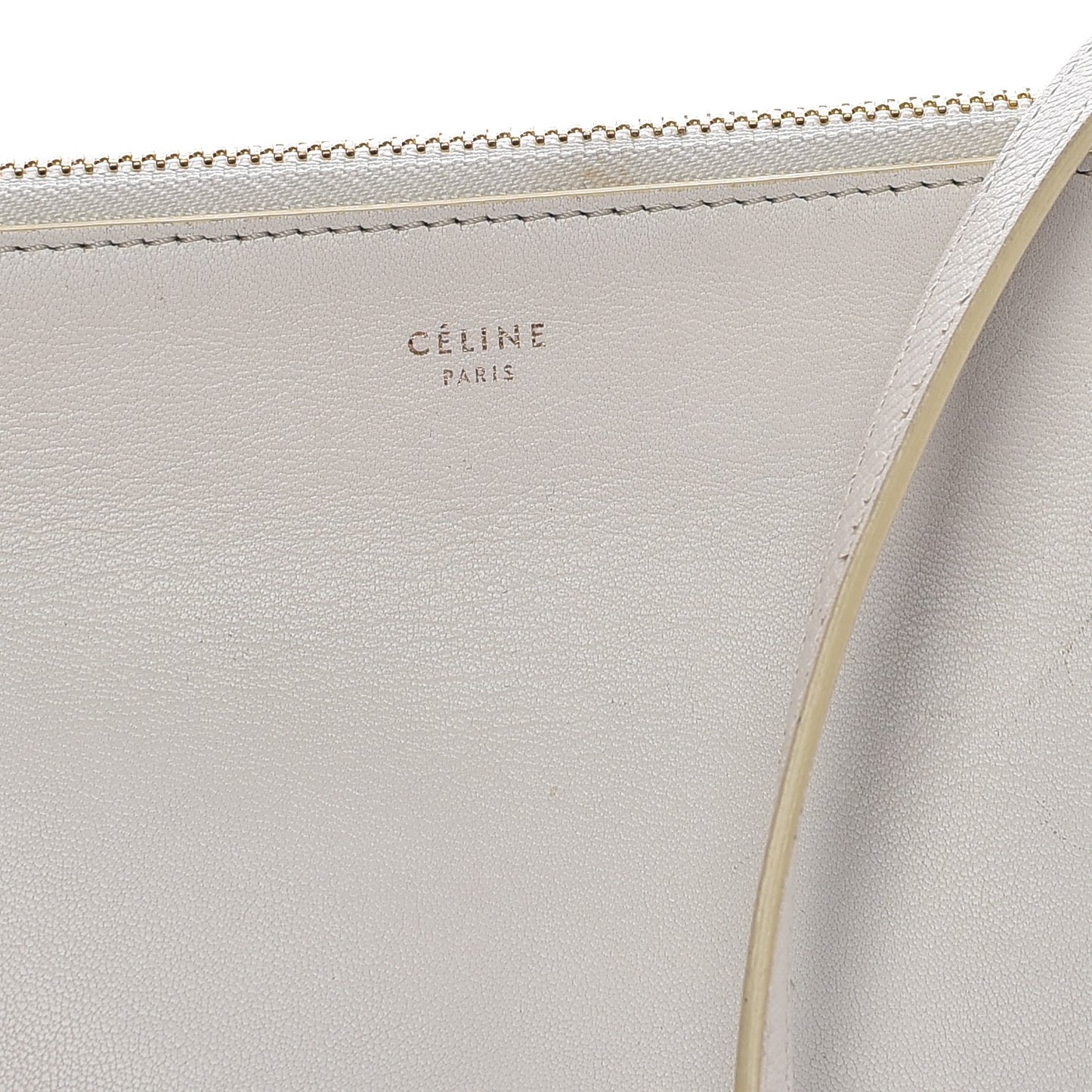 Lambskin Small Trio Crossbody Bag White
