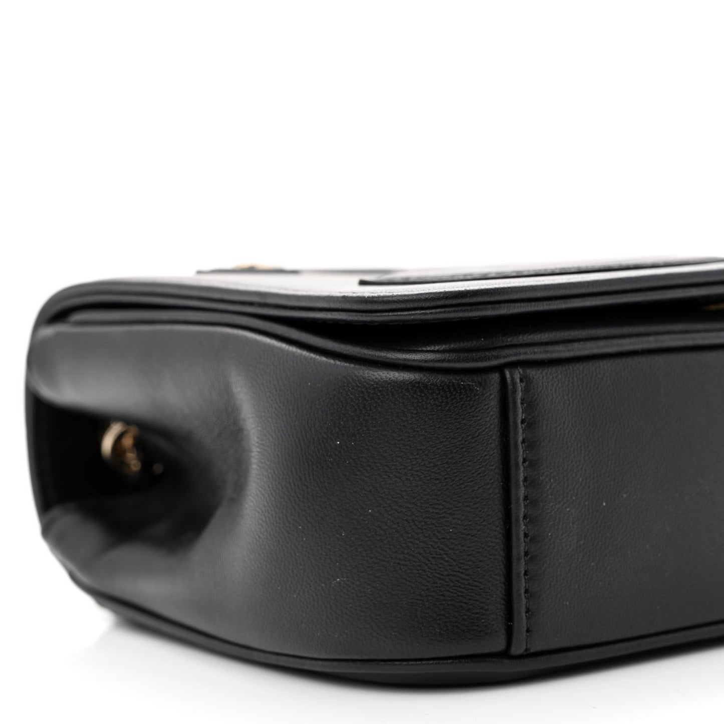 Lambskin CC Mania Flap Bag Black