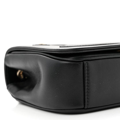 Chanel Lambskin CC Mania Flap Bag Black 9 of 11