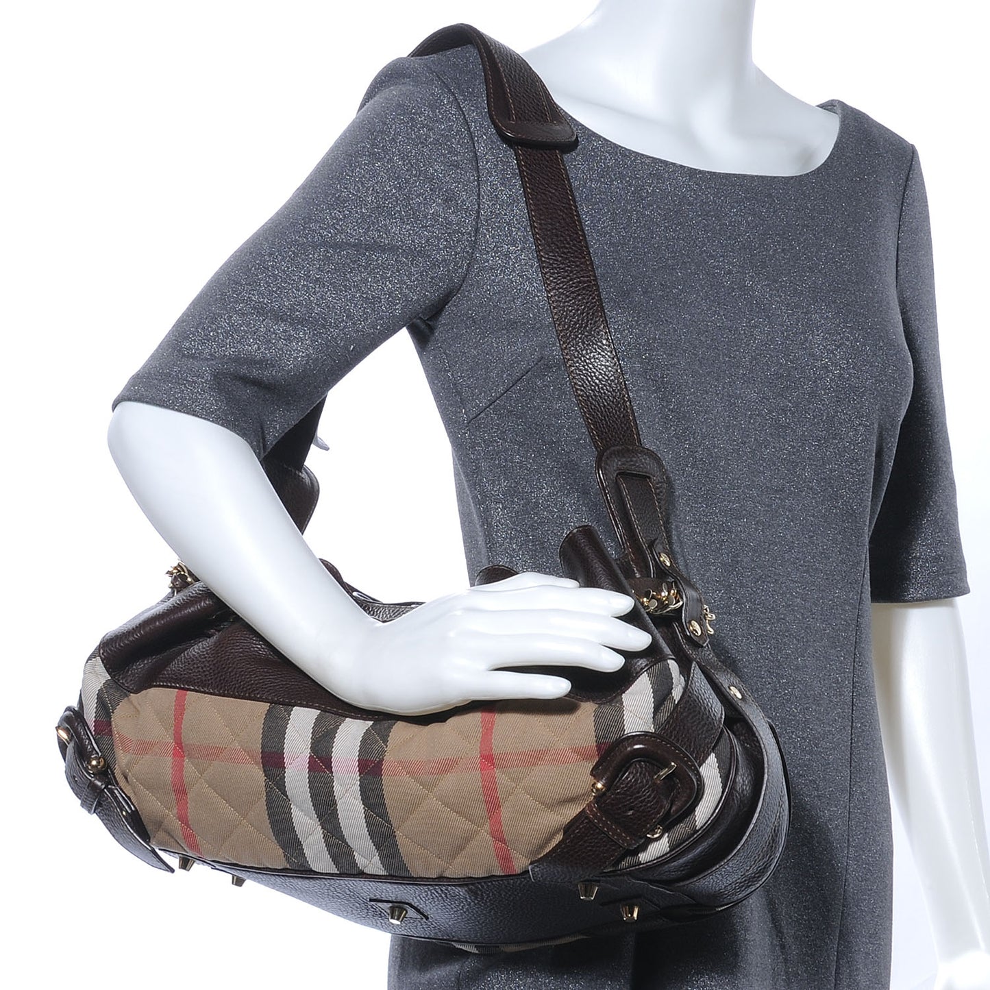 House Check Margaret Bag