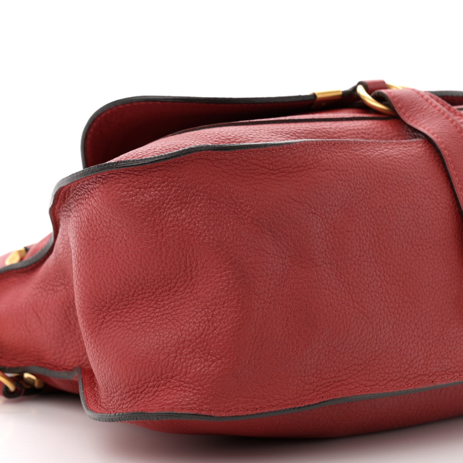 Chloe Calfskin Medium Marcie Satchel Red 9 of 18