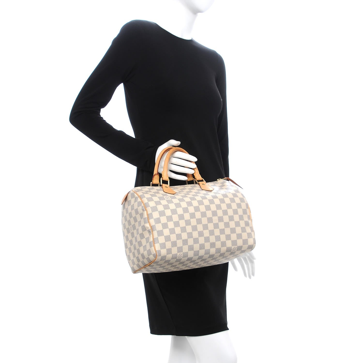 Louis Vuitton Damier Azur Speedy 30 2 of 12