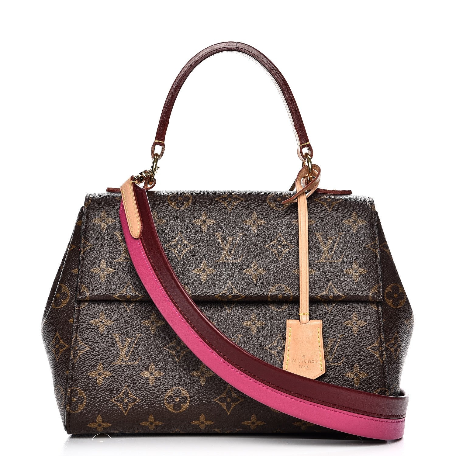 Louis Vuitton Monogram Cluny BB Bordeaux Fuchsia 1 of 9