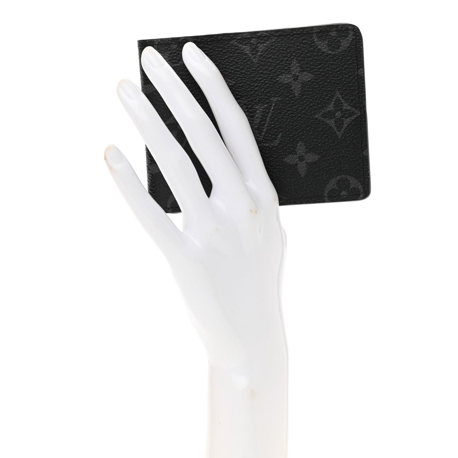 Louis Vuitton Monogram Eclipse Slender Wallet 2 of 8
