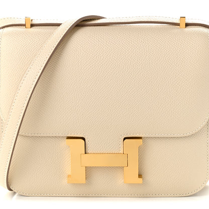 Hermes Epsom Constance 18 Craie 8 of 11