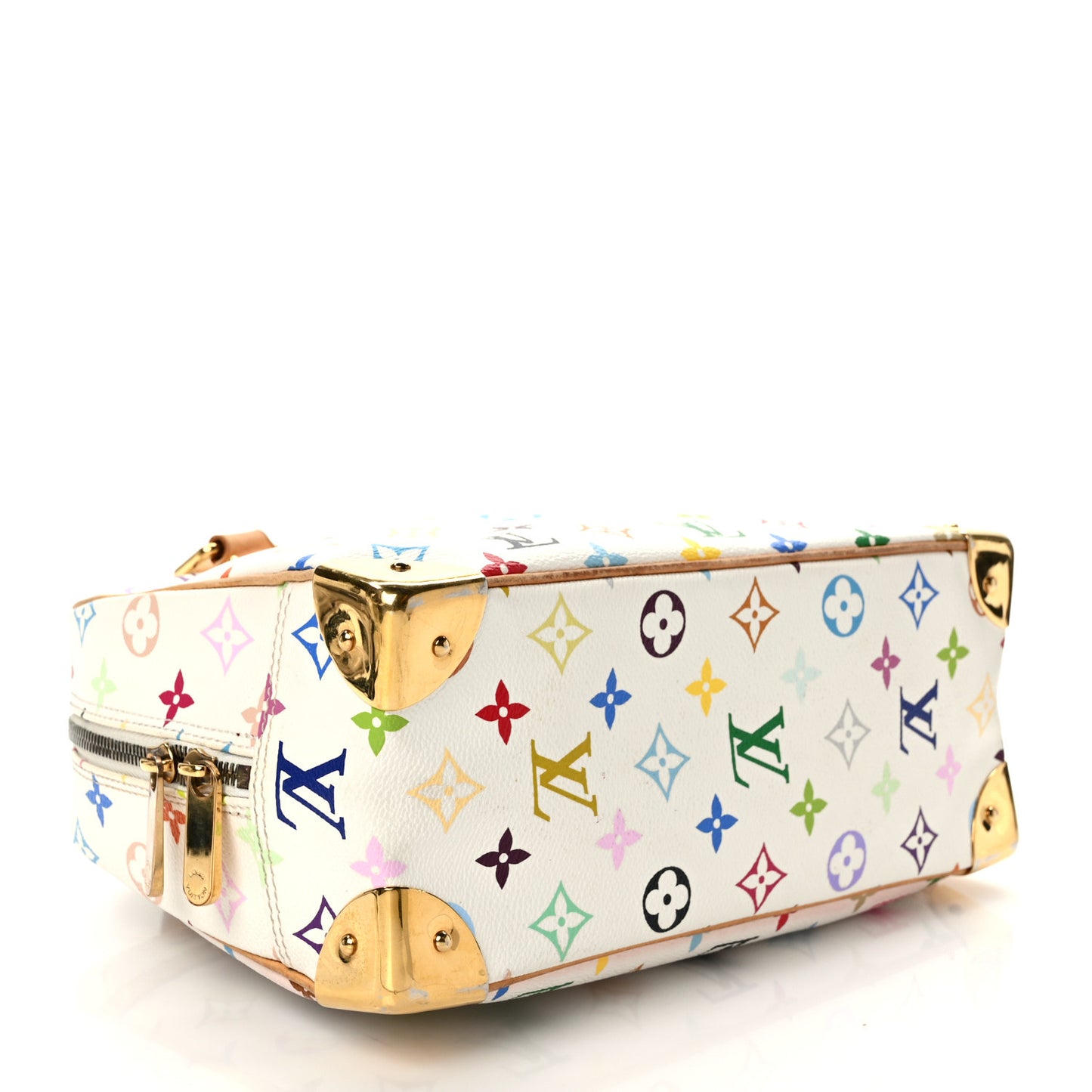 Monogram Multicolor Trouville White
