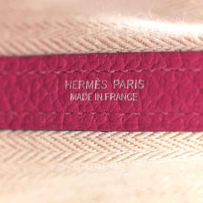 Hermes Vache Country Garden Party 30 TPM Rose Pourpre 6 of 10