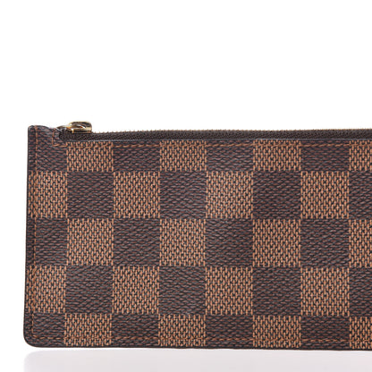 Louis Vuitton Damier Ebene Josephine Wallet Zippered Insert 7 of 8