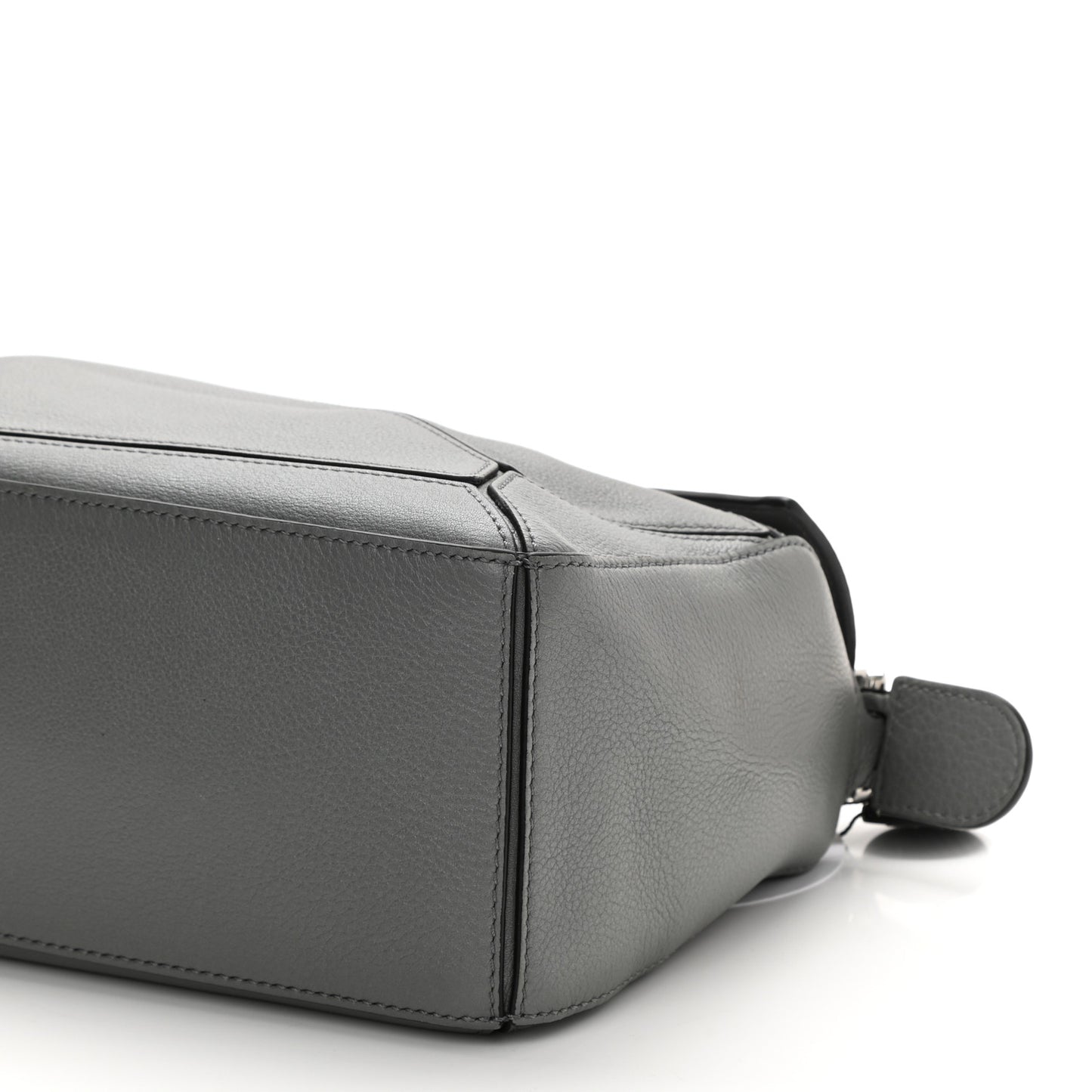 Calfskin Small Puzzle Bag Gunmetal