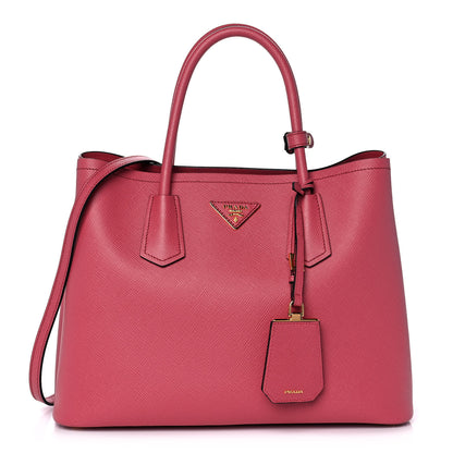 Prada Saffiano Cuir Small Double Bag Tamaris 1 of 9