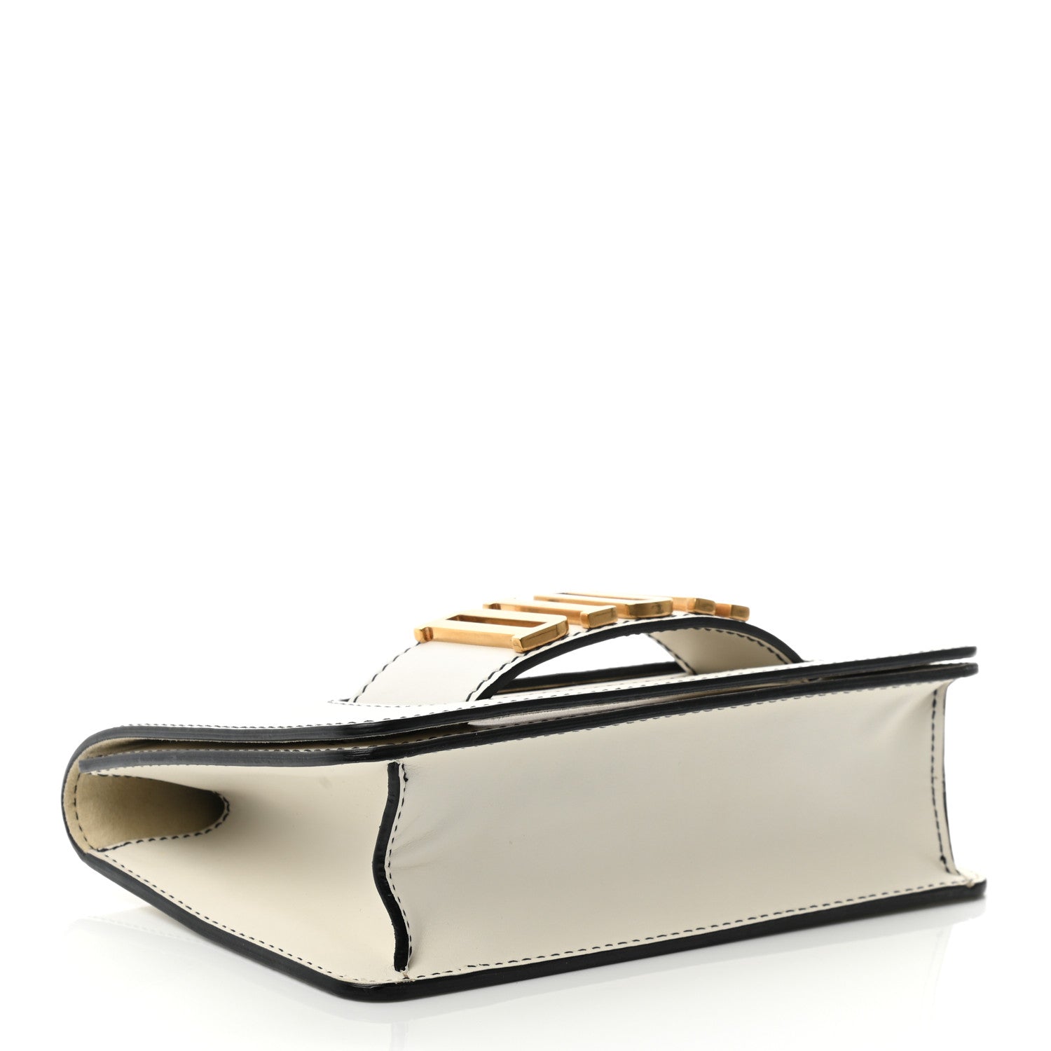 Christian Dior Smooth Calfskin Dio(r)evolution Flap Clutch Off White 3 of 12