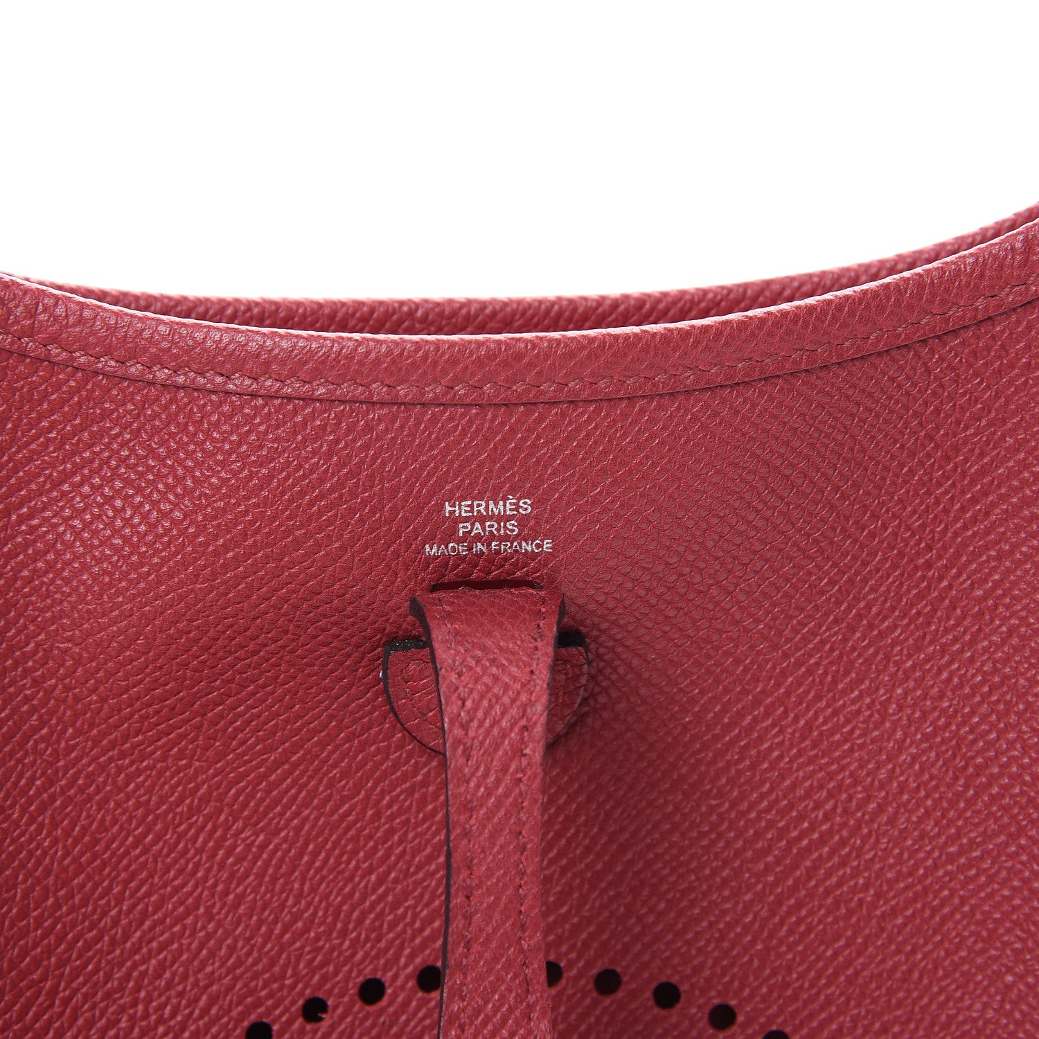 Hermes Epsom Evelyne TPM Rouge Grenat 8 of 11