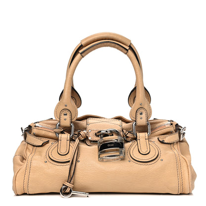 Chloe Calfskin Medium Paddington Satchel Beige 1 of 11