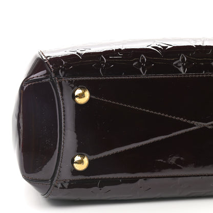 Louis Vuitton Vernis Montaigne MM Amarante 8 of 9