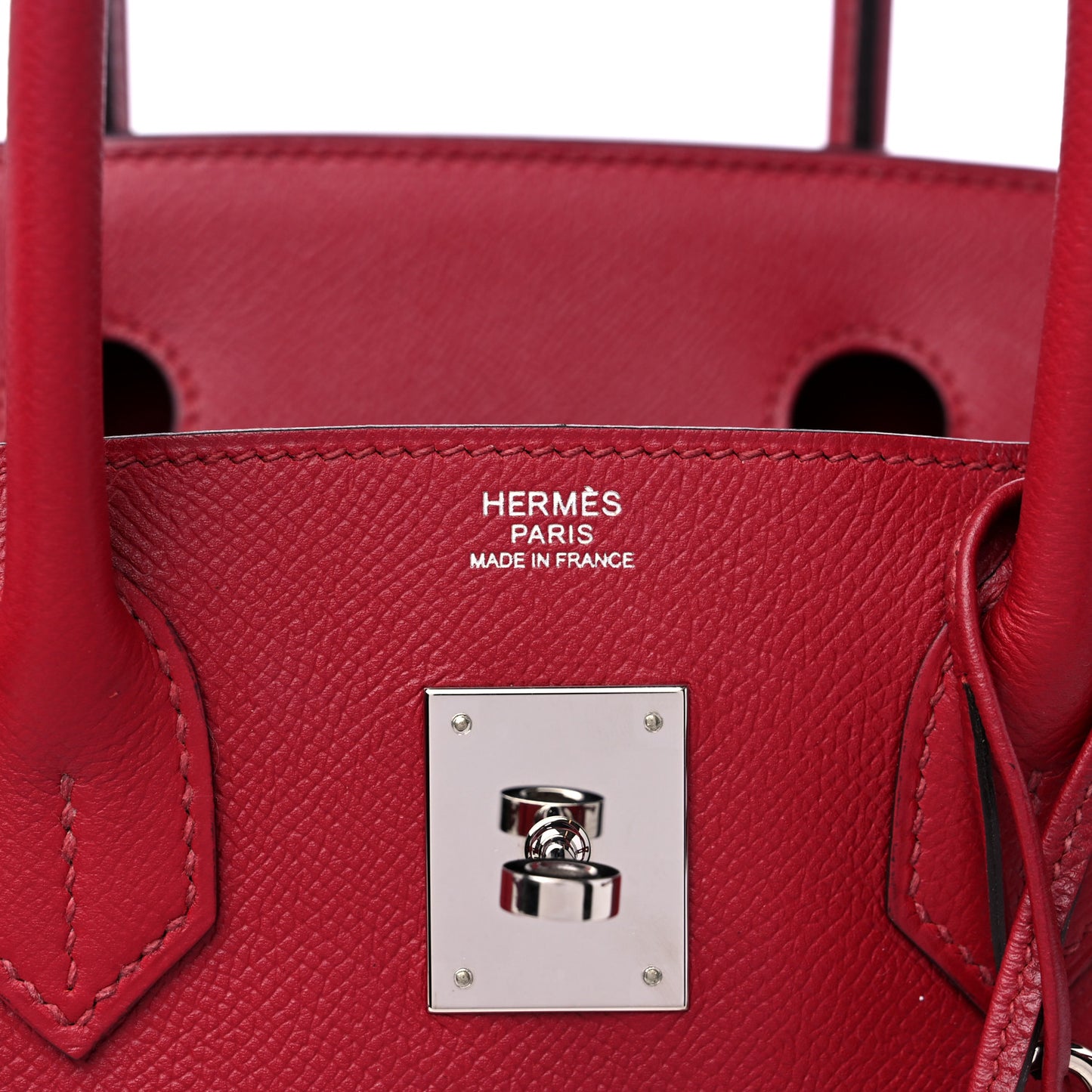 Epsom Birkin 30 Rouge Grenat