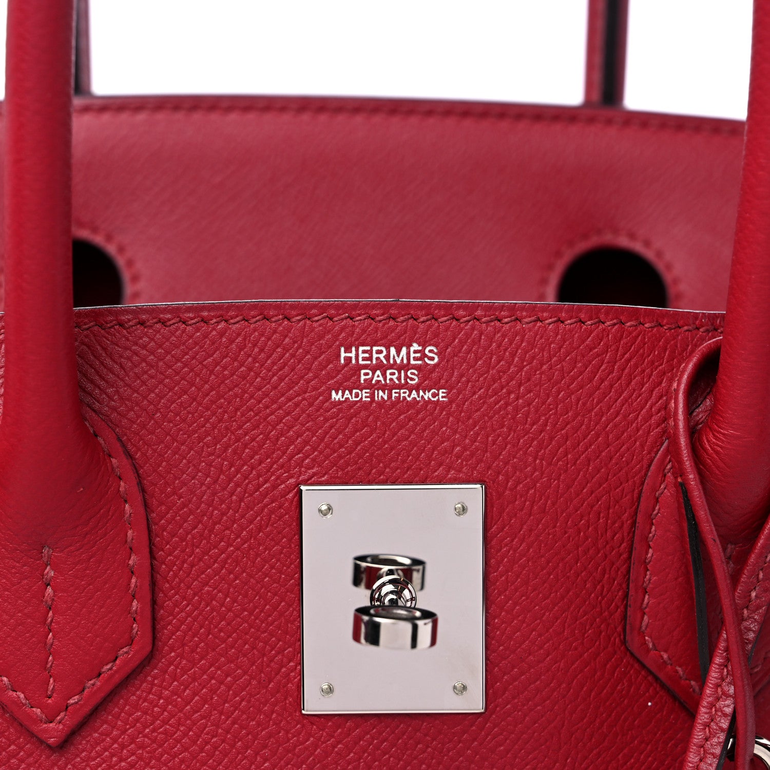 Hermes Epsom Birkin 30 Rouge Grenat 6 of 12