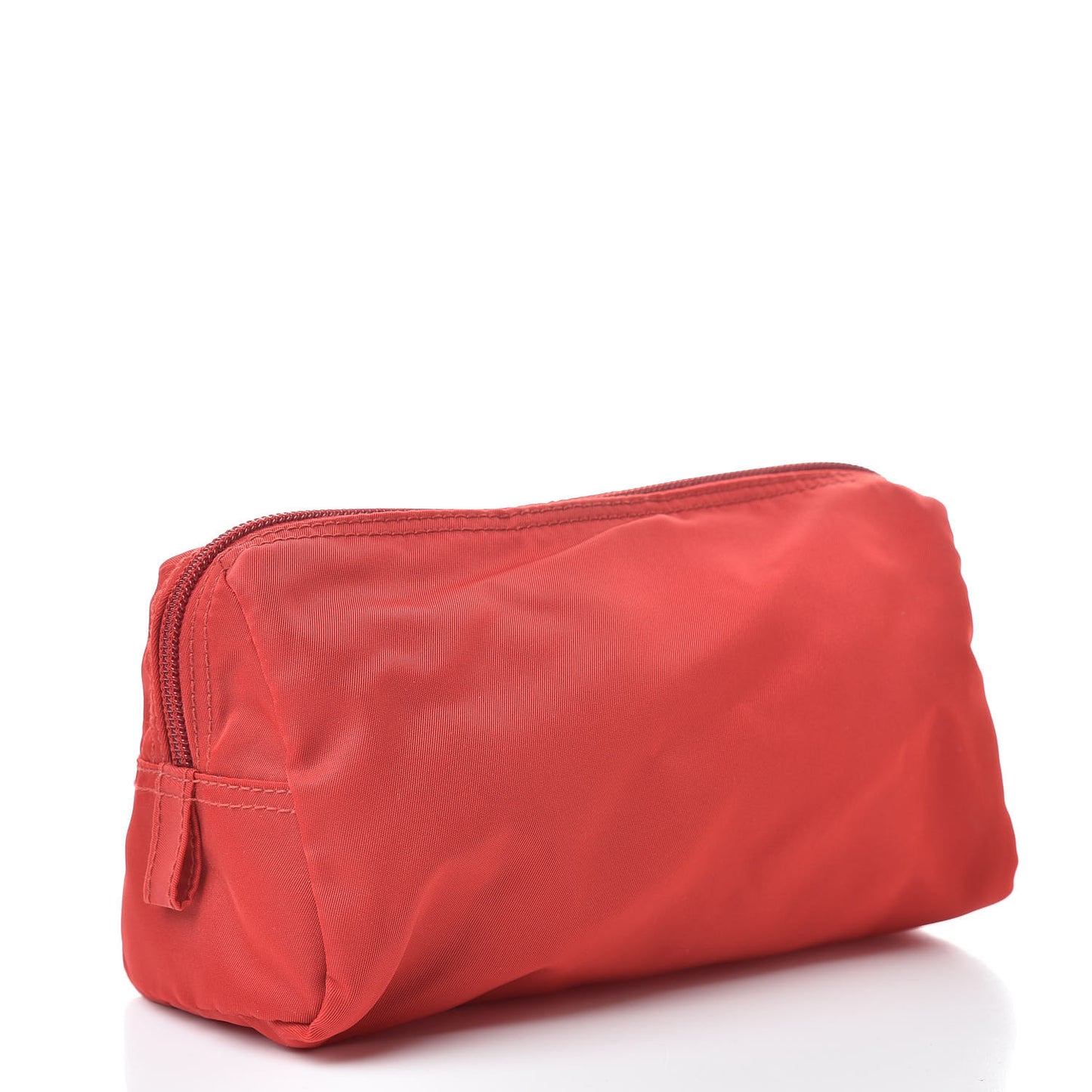 Nylon Vela Cosmetic Pouch Rosso